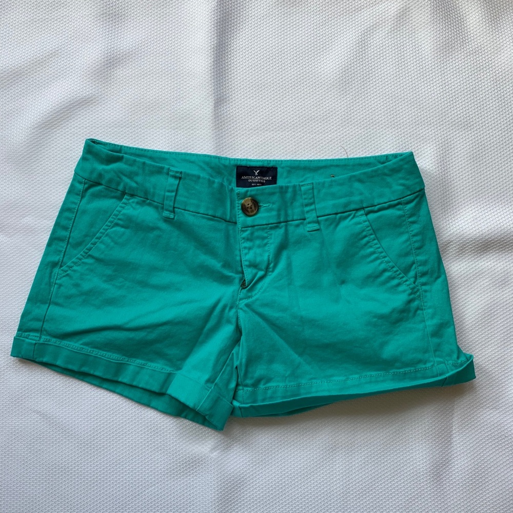 Teal American Eagle shorts